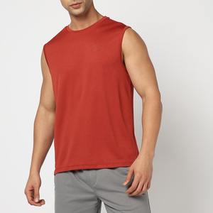 Camiseta sin mangas de tela Premium para hombre, elegante camiseta sin mangas informal de entrenamiento con ajuste fantástico a la moda - Product Image 3