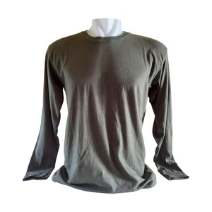 T-shirt à manches longues pour homme et femme T-shirt blanc fabriqué à partir de tissu peigné en coton de haute qualité T-shirt de conception personnalisée - Product Image 4