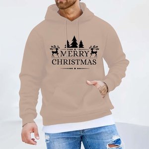 Holiday Season Winter White Christmas Hoodie Sweatshirt with Digital Printing for Unisex-Festive Pullover - Product Image 5