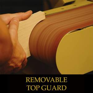 Lijadora de Banda y Disco Eléctrica con Base Móvil Universal de 6/12 Pulgadas, 1-1/2 HP, 115/230 Voltios, 1 Fase - Product Image 2