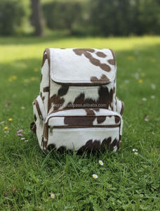 Sac à dos de voyage en cuir véritable avec poils, pour ordinateur portable, personnalisable avec logo, en cuir de vachette, vente en gros, fournisseur et fabricant, LHBP-0053 - Product Image 5