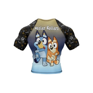 เสื้อรัดกล้ามเนื้อ MMA คุณภาพสูงแบบยูนิเซ็กซ์ พร้อมโลโก้พิมพ์ตามสั่ง ระบายอากาศได้ดี ป้องกันแบคทีเรีย แห้งเร็ว - Product Image 6