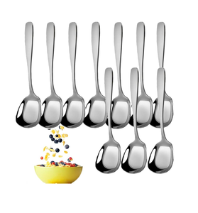 Accessoires de cuisine à forte demande Cuillère de service en acier Couverts avec emballage personnalisé disponibles à la vente - Product Image 1