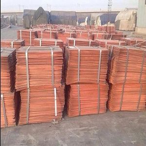 High Quality Custom <b>Copper</b> Cathode Sheet 99.9%-99.99% Pure <b>Copper</b> for Welding with Professional Cutting Service - Product Image 1
