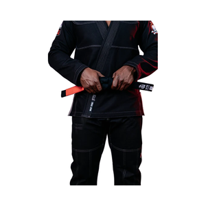 Chaqueta de tejido de perlas de algodón 100% teñida lisa de alta demanda, pantalones Rip Stop, uniformes de Jiu Jitsu bordados directos a la mejor venta - Product Image 6