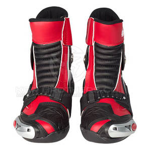 Chaussures de moto pour hommes avec semelle robuste pour une adhérence maximale sur la route et une sécurité réglable - Product Image 1