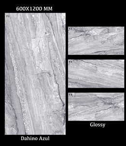 Prix abordable Produit 600x600mm et 600x1200mm de l'exportateur indien Carreaux de sol en porcelaine émaillée polie du principal fabricant indien - Product Image 6