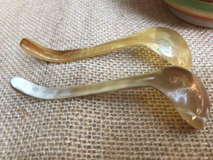 Cucharas de Cuerno Pulido Estilo Animal, Directamente de la India, para Bodas y Fiestas Navideñas, Técnica Tallada - Product Image 3