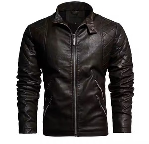 Chaqueta de Cuero con Logotipo Personalizado de Alta Demanda, Precio Económico, Chaqueta Impermeable Transpirable de Alta Calidad para Hombre, Abrigada para Invierno - Product Image 6