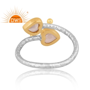 Dernier modèle de bague ajustable en argent sterling fin avec pierre de lune blanche naturelle Bijoux personnalisés pour femmes Cadeau pour elle - Product Image 1