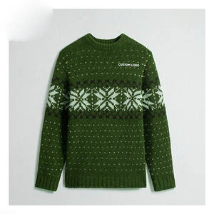 Pull en maille d'hiver doux et chaud, logo personnalisé, unisexe, confortable, décontracté, tendance, haute qualité, usage quotidien, commande en gros - Product Image 4