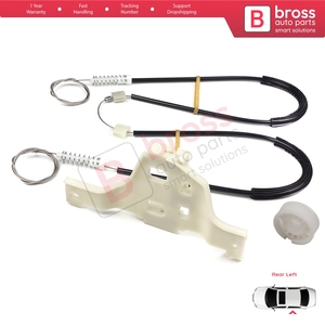 ชุดซ่อมมอเตอร์กระจกหน้าต่างด้านหลังซ้าย รุ่น BWR5091 สำหรับรถยนต์ Megane MK3 KZ0/1 BZ0/1 B3 ปี 2008-2017 แบบ 5 ประตู รหัสอะไหล่ 827210003R - Product Image 6