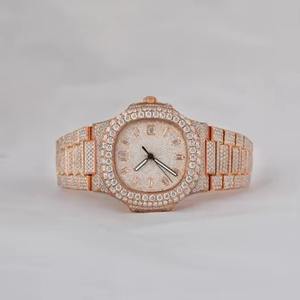 LATEST Brand Real Moissanite <b>Watch</b> VVS1 D COLOUR <b>for</b> Luxury Hip Hop <b>Mens</b> <b>Watches</b> Jewelry Party Wear From Indian Supplier - Product Image 1