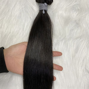 Extensiones de Cabello Remy Ondulado Indio Sin Enredos 100% Virgen con Doble Trama a Máquina al por Mayor - Product Image 6