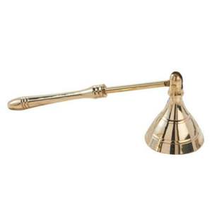 Elegant Brass <b>Candle</b> Snuffer <b>Long</b> Handle Vintage <b>Candle</b> Extinguisher for Home Decor - Product Image 1