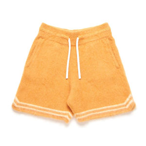 Shorts en mohair pour hommes, marque privée OEM, tissu en laine doux au toucher, vêtements streetwear confortables, qualité d'exportation en gros, laine de mohair - Product Image 1
