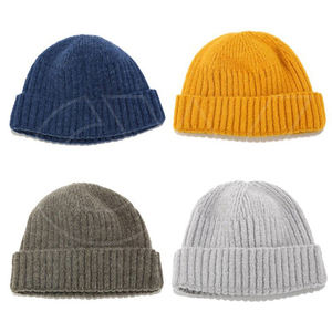 OEM New Fashionable Winter <b>Beanie</b> 100% <b>Wool</b> Fabric Customized Color <b>Beanies</b> In Low Price <b>Beanies</b> - Product Image 3
