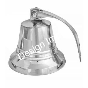 Campana de Pared Brillante para Eventos, Campanas Decorativas de Estilo Náutico, Campana de Barco Titanic, Impresión de Logotipo Personalizado - Product Image 1