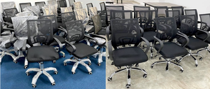 เก้าอี้สำนักงานสำหรับผู้บริหารเก้าอี้ตาข่ายดีไซน์ดีสะดวกสบาย - Product Image 4