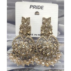 Juego de Aretes de Estilo Étnico de Lujo al por Mayor para Mujer, con Artesanía Detallada, Joyería Hecha a Mano para Mujer, para Fiestas y Eventos - Product Image 1