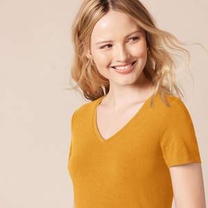 Dynamic Women Summer Tshirt Slim Fit Soft Plus Size Breathable Eco-Friendly Light Motion Easy Flex Sleek Clean Line Modern Feel - Product Image 4