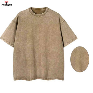 Camiseta 100% de algodón de punto con patrón sólido de diseños modernos de ropa informal de alta calidad hecha a medida para hombre - Product Image 3