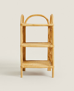 Eco-friendly Rattan <b>Shelf</b> for <b>Kids</b> Rattan Nursery Decor for <b>Kid</b> Room, Home Decoration - Product Image 2