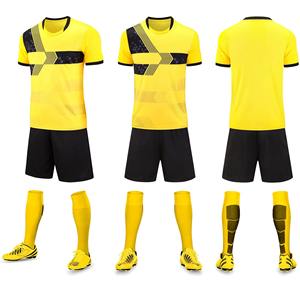 ชุดเครื่องแบบทีมฟุตบอลเต็มตัวสำหรับผู้ใหญ่และเด็กชุดแข่งขันแบบ DIY ชุดเล่นฟุตบอลแบบปรับแต่งได้ - Product Image 5