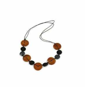 Collier en laiton plaqué or personnalisé de style moderne sculpté, fait main, respectueux de l'environnement, de la marque Factory Outlet - Product Image 5