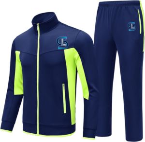 Ropa deportiva a granel personalizada para hombres sublimada diseño personalizado chándal trajes chándal 2 piezas transpirable sostenible traje - Product Image 6