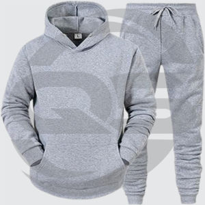 Vêtements de sport unisexes personnalisables, poids lourd, respirants, en polyester/coton, ensemble de survêtement pour l'hiver, ensemble de jogging - Product Image 2