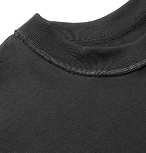 Verano personalizado Hip Hop Streetwear Vintage de gran tamaño Stone Acid Wash camiseta Heavyweight Premium algodón camiseta para hombres - Product Image 5