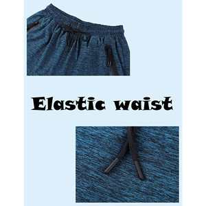 Ensemble de vêtements de sport d'été pour hommes, respirant, t-shirt à manches courtes et short, grande taille, réversible, ensemble 2 pièces, 100% coton, haute qualité - Product Image 6