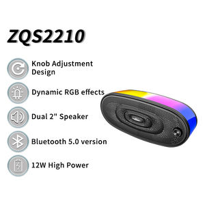 Portable Home Table Bass Rgb Light Music Player Outdoor Audio Blue Tooth Waterproof Wireless <strong>Mini</strong> <strong>Speaker</strong> - Product Image 2