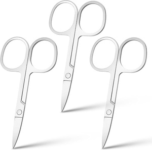 Ciseaux à cuticules en acier inoxydable de haute qualité, ciseaux à ongles pointus et courbés pour le soin des cuticules - Product Image 1