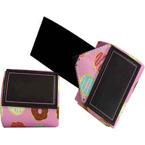 Muñequeras elásticas estirables de calidad superior más vendidas con diseño de dos rayas cruzadas para soporte de muñeca y seguridad física - Product Image 2