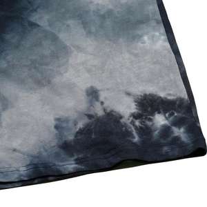 Camiseta Personalizada para Hombre, Teñida con Técnica Tie-Dye, Tejida, 100% Algodón, Corte Ajustado, Estilo Hip Hop, Cuello Redondo - Product Image 5