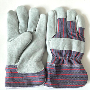 Guantes de Seguridad de Cuero Vacuno para Invierno, Guantes de Trabajo Resistentes al Frío de Algodón de Alta Resistencia - Product Image 2