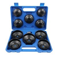 Jeu de clés à filtre à huile industrielles et DIY - OEM/ODM/OBM personnalisable, kit d'outils 11 pièces, origine Chine, modèle 0070