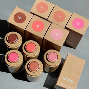 Stick de blush crème bio vegan de haute qualité, 9 couleurs — Cosmétiques de voyage format poche pour usage quotidien avec étiquettes personnalisables - Product Image 2