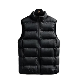 Nuevo chaleco ligero de invierno para hombre, transpirable, de algodón, acolchado, sin mangas, chaleco acolchado, chaqueta para hombre - Product Image 1