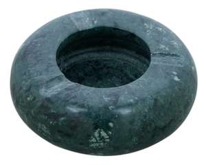 Cendrier vert marbré fait à la main support de fumée intérieur extérieur porte-cigarette rond pour bureau à domicile pour accessoires de cigare - Product Image 5