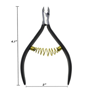Práctico cortaúñas reutilizable duradero de acero inoxidable negro para un recorte efectivo del dedo del pie, incluido el uso de cutículas - Product Image 1
