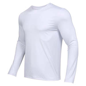 Camiseta de Pesca Sublimada Personalizada para Exteriores, de Secado Rápido, Manga Larga, Protección UV, Camiseta Deportiva de Poliéster Sublimada para Hombre - Product Image 1