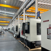 Centre d'usinage vertical CNC de précision VMC1270, machine de fraisage, lit en fonte HT300, broche BT40, fabrication de pièces aérospatiales