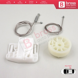 Kit de réparation de lève-vitre arrière droit BWR271 pour Megane MK2 2002-2008 4/5 portes 82000280068 - Product Image 3