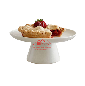 Vente en gros, présentoir à cupcakes et gâteaux en marbre, fini blanc pour décoration de mariage et de fête - Product Image 1