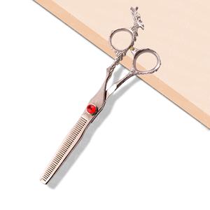 Juego de Tijeras Profesionales para Cortar Cabello de 6 Pulgadas con Tijeras de Entresacar de 30 Dientes, Directo de Fábrica, Fabricante OEM, Herramientas de Salón al por Mayor - Product Image 5