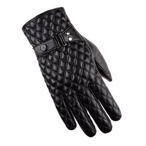 Nouveauté 2026 : Gants en cuir noir vintage à doigts complets, chauds, écologiques, séchage rapide, légers, résistants au froid, compatibles tactile - Product Image 4