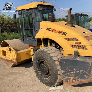 รถบดถนน ShantuiSR26M-3 มือสอง น้ำหนักใช้งาน 26 ตัน แบบลูกกลิ้งเดี่ยว ระบบสั่นสะเทือน ยี่ห้อจีนแท้ รถบดขนาดกลาง - Product Image 4